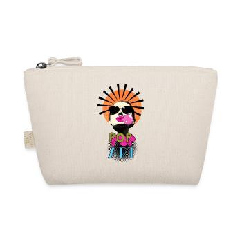 Pop Art Woman - Organic Pouch - nature - Front