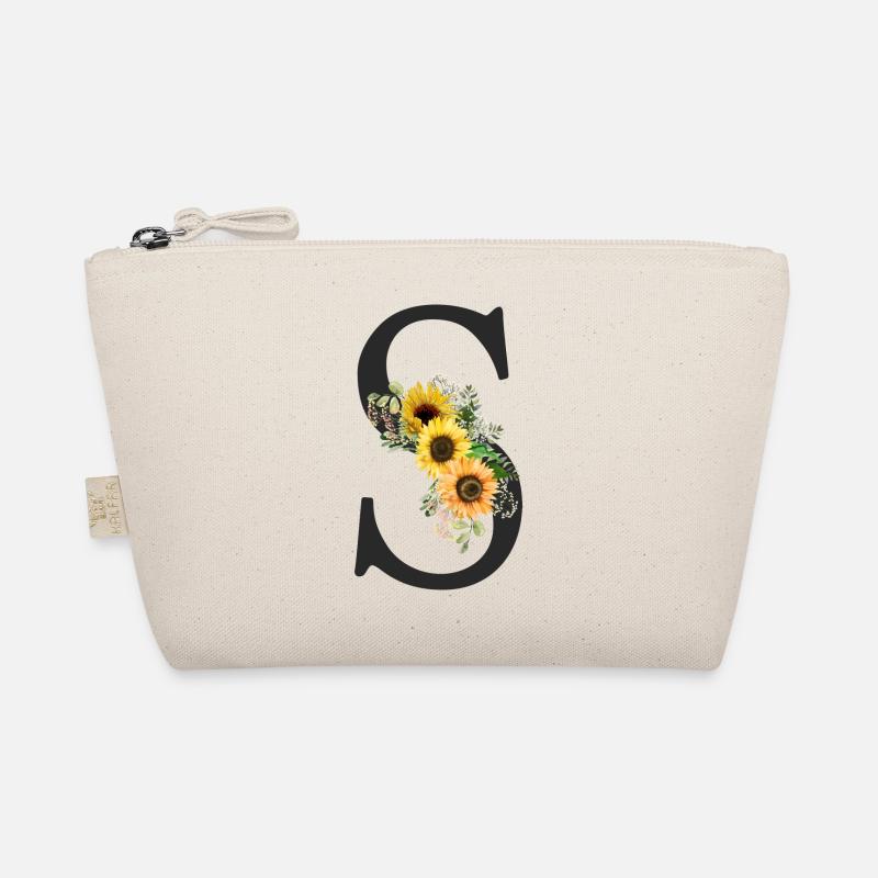 S Monogramme Tournesols Trousse biologique