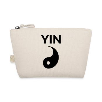 Yin Yang Symbol Couples Partner Look Carnival Couple - Organic Pouch - nature - Front