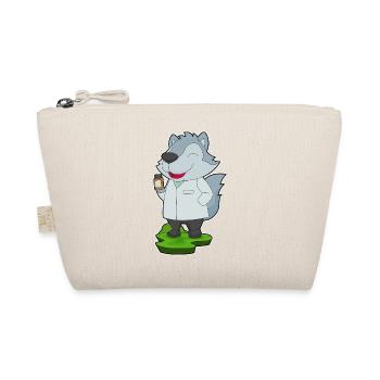 Wolf Doctor Medicine - Organic Pouch - nature - Front