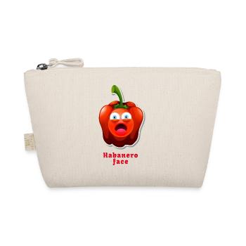 Habanero face,habanero,chilli , scharf - Bio-Täschchen - Natur - Vorne