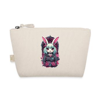 e-Girl Goth Kemonomimi Anime Bunnies Aesthetic - Organic Pouch - nature - Front