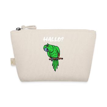 Papagei Spruch Vogel Tier Vogelliebhaber Haustier - Bio-Täschchen - Natur - Vorne