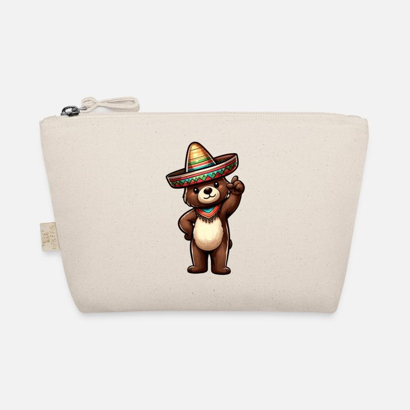 Cinco de Mayo Bär Feier Design Bio-Täschchen