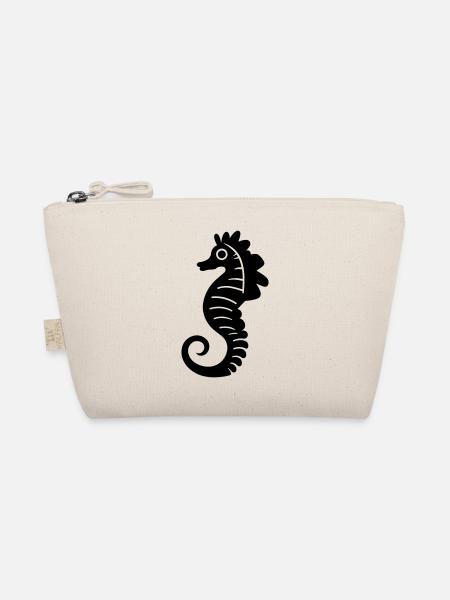 Sea horse - Organic Pouch - nature - Front