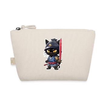 chat ninja - chaton samourai - Trousse biologique - nature - Devant