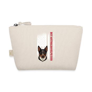 Cadeau de chien Kelpie - Trousse biologique - nature - Devant
