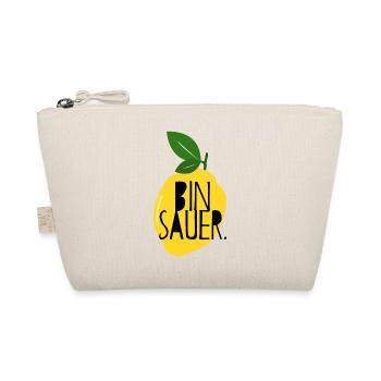 I'm Angry - Lemon - Bad Mood - Statement - Organic Pouch - nature - Front