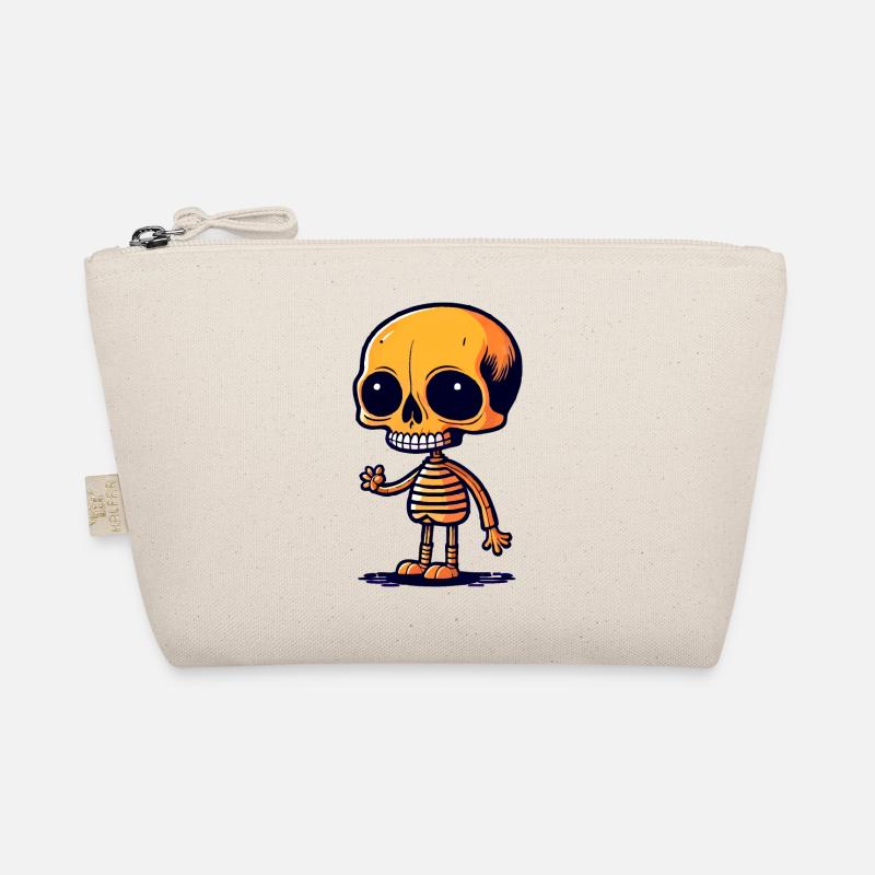 Skelett Bio-Täschchen