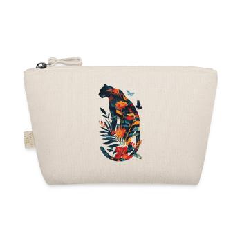 Flower Panther - Organic Pouch - nature - Front