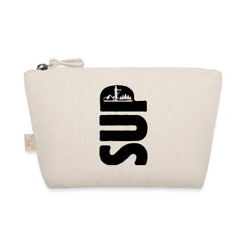 SUP Stand up paddling - Life is better on a board - Bio-Täschchen - Natur - Vorne