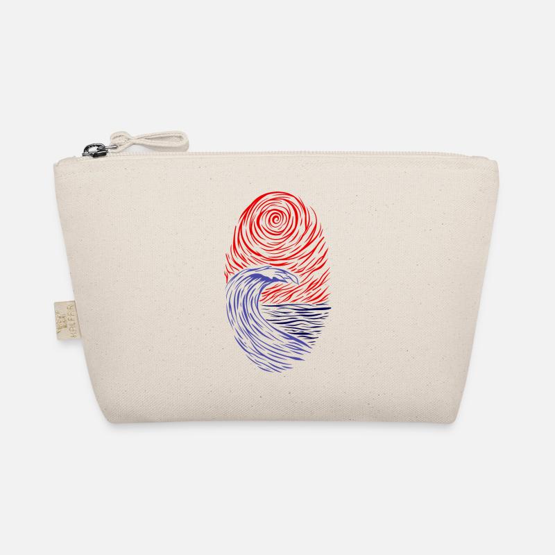 Dynamic waves Organic Pouch