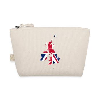 United Kingdom Flag Landscape England - Bio-Täschchen - Natur - Vorne
