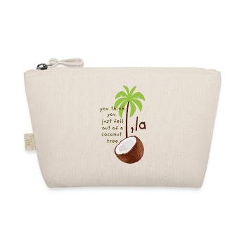 Coconut Tree Kamala Harris La Demokraten Wahl 2024 - Bio-Täschchen - Natur - Vorne