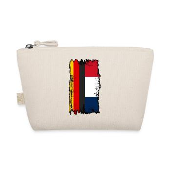 Franzosen Französisch Deutschland Frankreich - Bio-Täschchen - Natur - Vorne