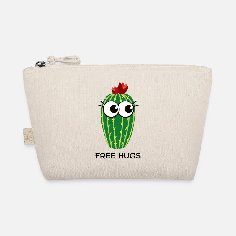 free hugs cactus Bio-Täschchen
