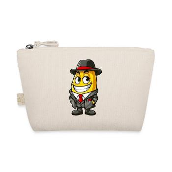 Cool Banana Mafia Gangster Cartoon Stylish - Organic Pouch - nature - Front
