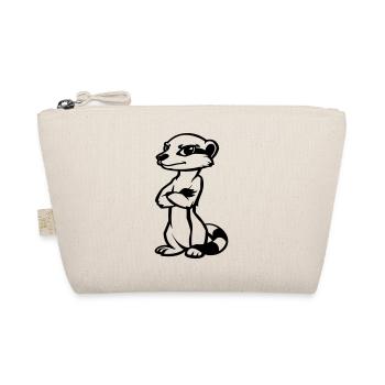 Meerkat Comic - Organic Pouch - nature - Front
