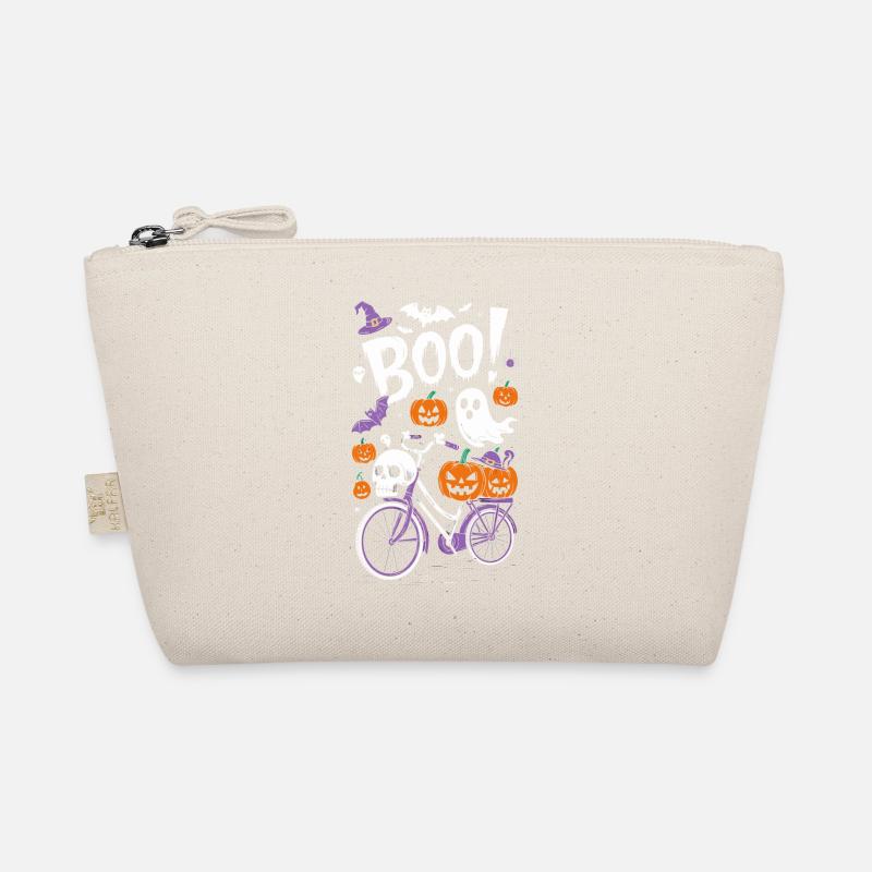 Thème de vélo d’Halloween effrayant Trousse biologique