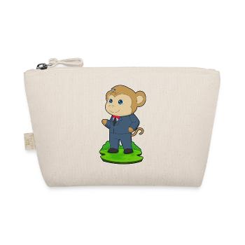 Monkey Groom Wedding Suit - Organic Pouch - nature - Front