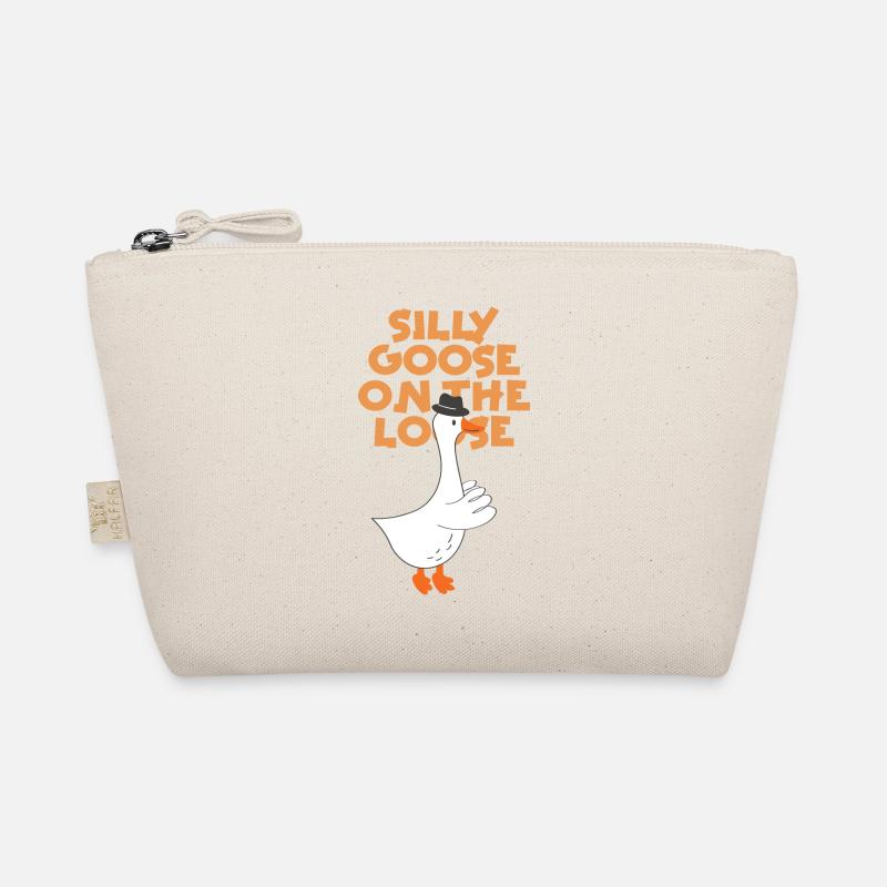The stupid goose on the loose Organic Pouch