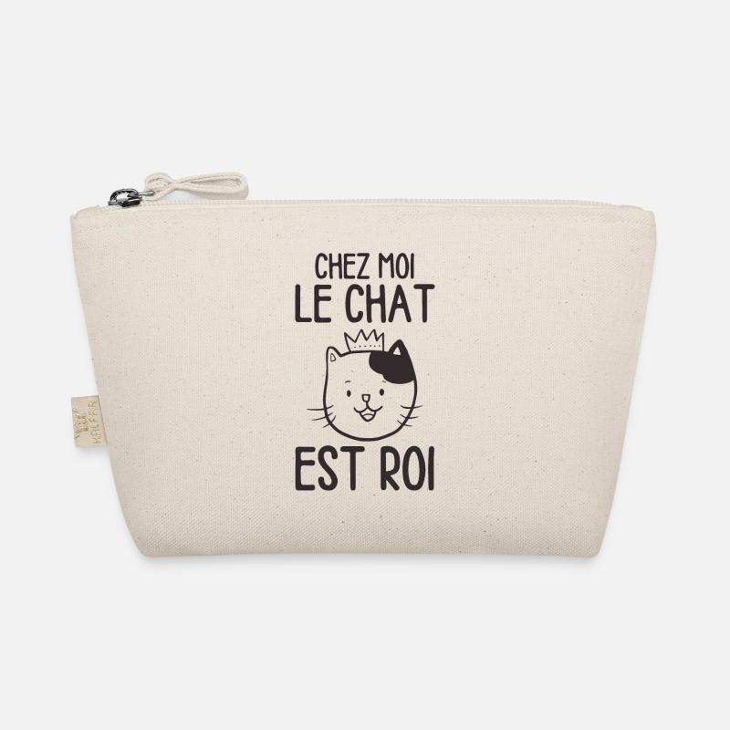 Humour chat roi Trousse biologique