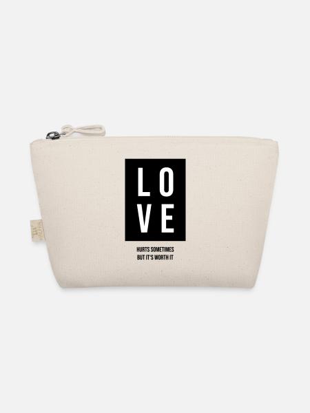 L’amour blesse le don - Trousse biologique - nature - Devant