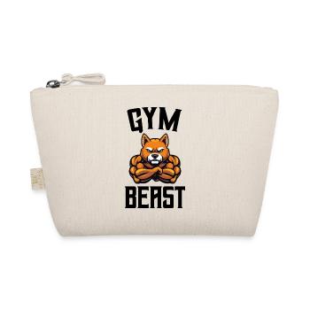 Dog Gym Beast - Organic Pouch - nature - Front