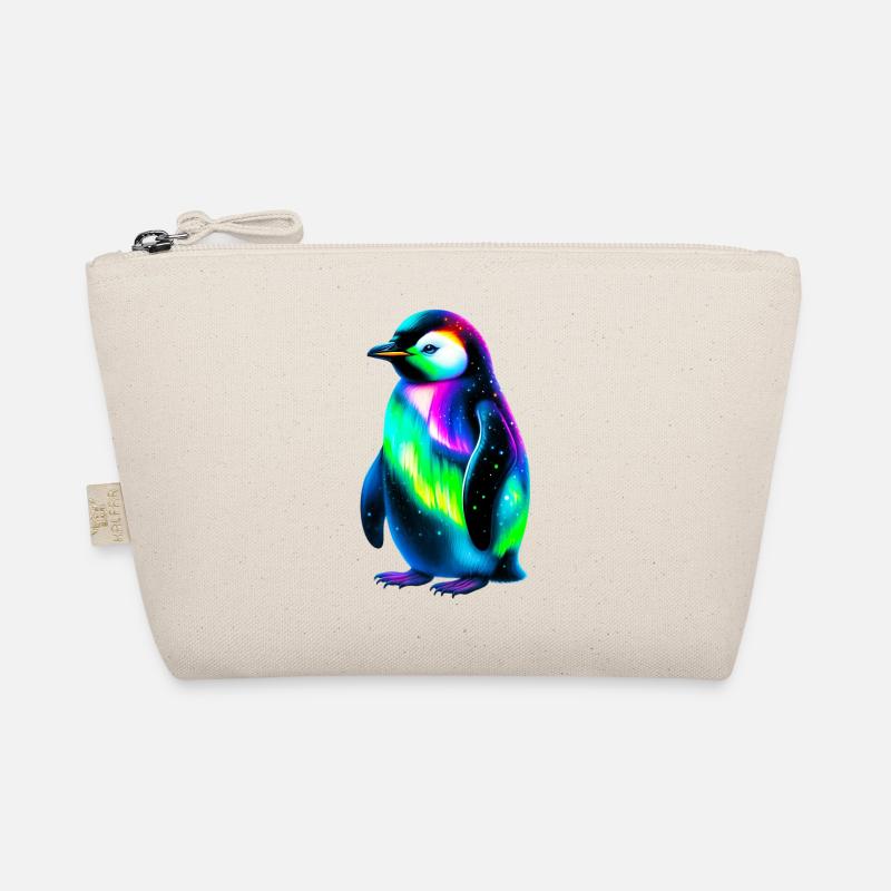Pinguin - Bio-Täschchen - Natur