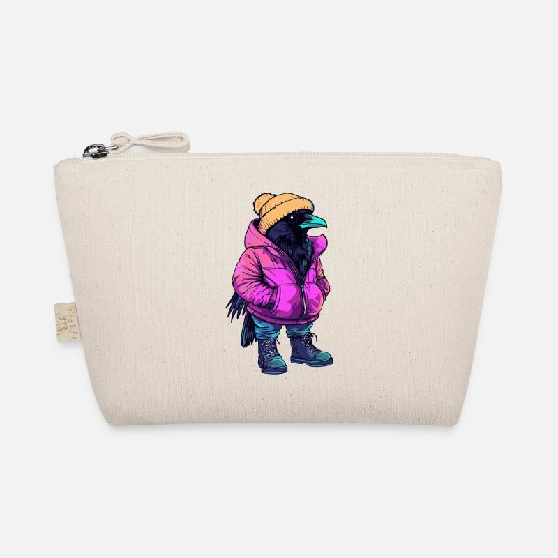 Raven Crow Mode Hiver Trousse biologique