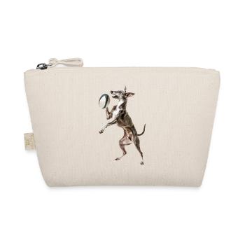 Italienischer Windspielhund - Bio-Täschchen - Natur - Vorne