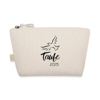 Baptism 2025 Dove taking off Holy Spirit - Organic Pouch - nature - Front
