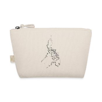 Philippines map as outline - Organic Pouch - nature - Front