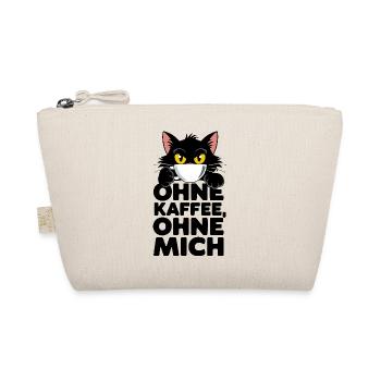 Wachmacher-Mieze - Bio-Täschchen - Natur - Vorne