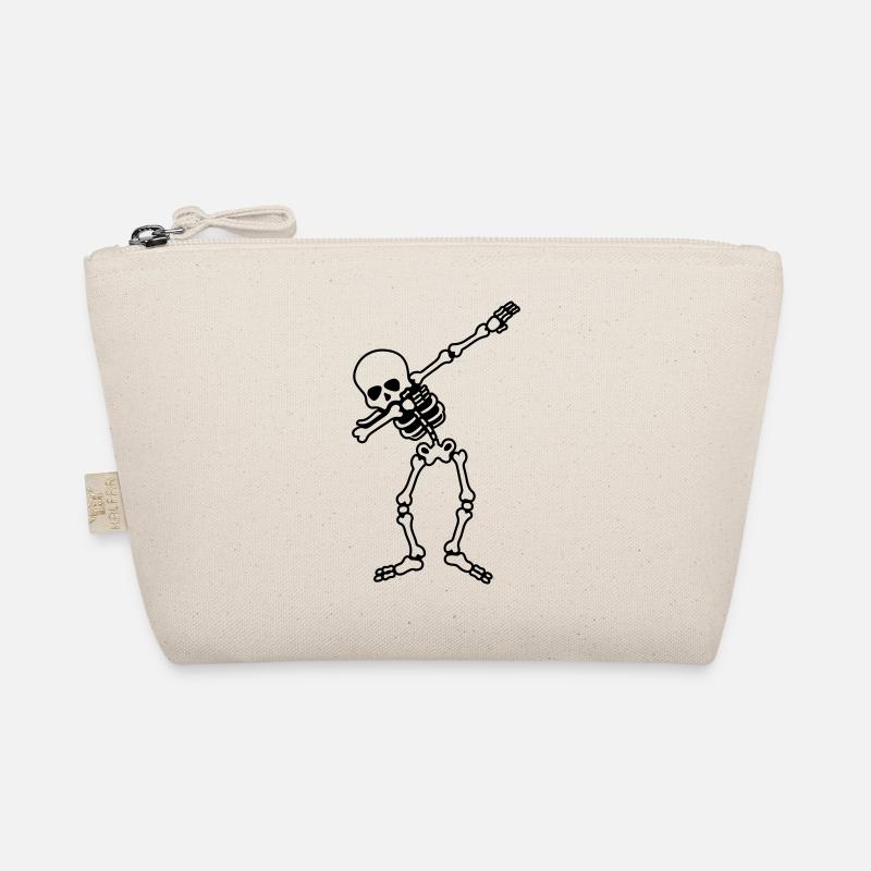 skull dabbing Bio-Täschchen