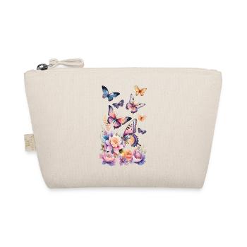 Magic of Butterflies - Art, Colors and Elegance - Organic Pouch - nature - Front