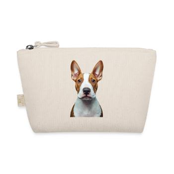 Bullterrier - Bio-Täschchen - Natur - Vorne