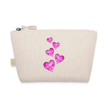 Coeurs Symbole Mariage - Trousse biologique - nature - Devant