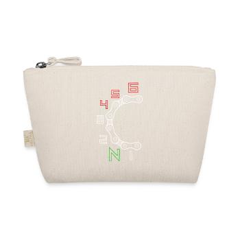 Motif de chaîne d’engrenage circulaire - Trousse biologique - nature - Devant