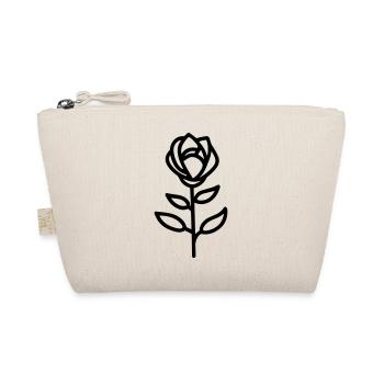 Fleur rose - Trousse biologique - nature - Devant