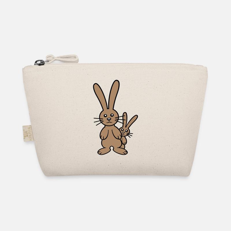 2 lapins enfant caché père deux bambin maman Trousse biologique