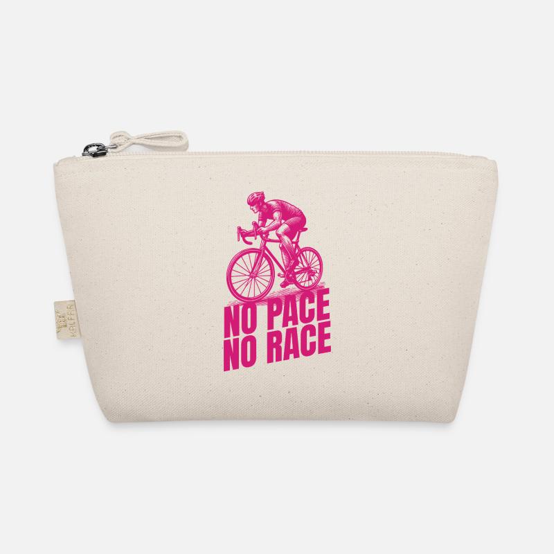 no pace no race - Bio-Täschchen - Natur