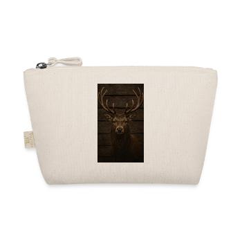 Majestic moose with antlers - Organic Pouch - nature - Front