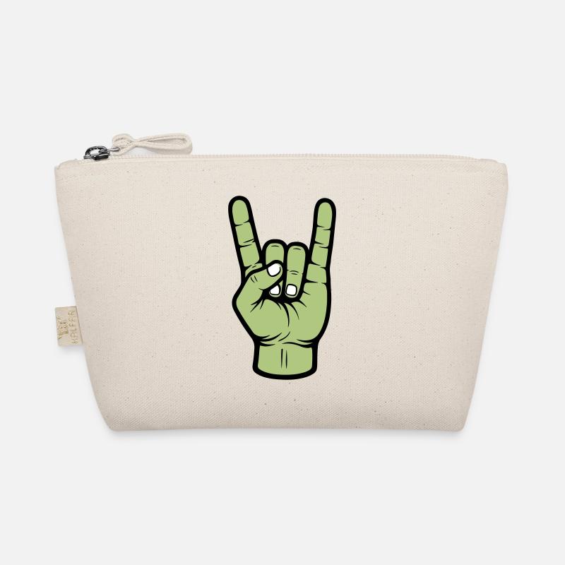 Signe de jupe de main de fête Trousse biologique