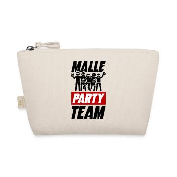 Malle Party Team - Organic Pouch - nature - Front