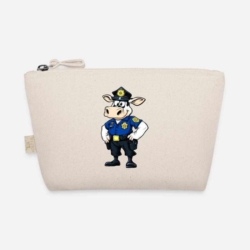 Kühe Polizei Bio-Täschchen
