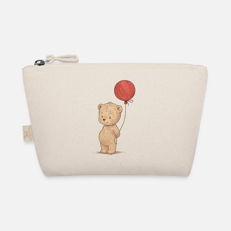 Mignon amant de l’ours avec ballon - Trousse biologique - nature