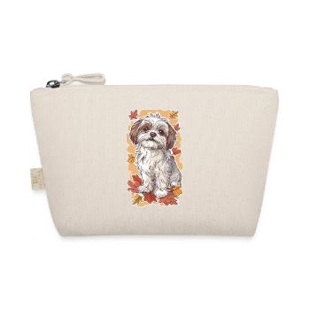 Shih Tzu autumn leaves - Organic Pouch - nature - Front