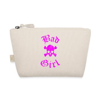 Skull Custom Design - Bio-Täschchen - Natur - Vorne