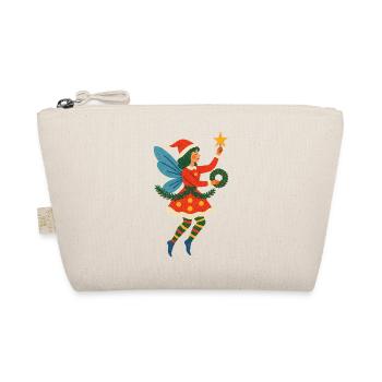 Illustration de Noël Fée Festive - Trousse biologique - nature - Devant
